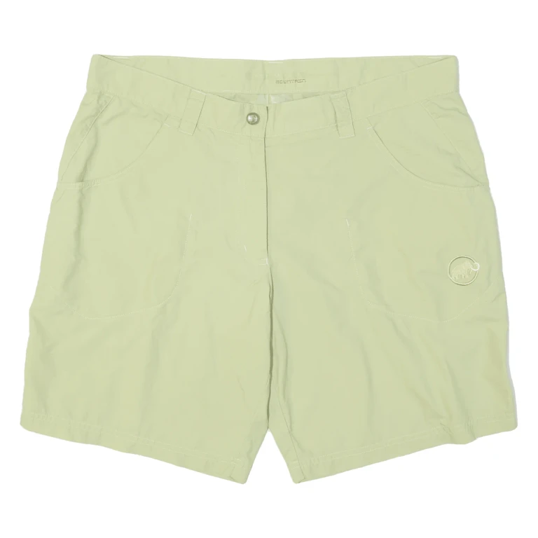MAMMUT Womens Utility Shorts Green L W36