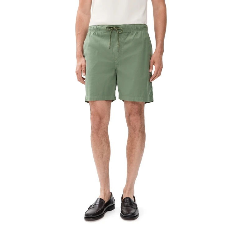 Faherty Essential Drawstring Shorts 6 Desert Olive M