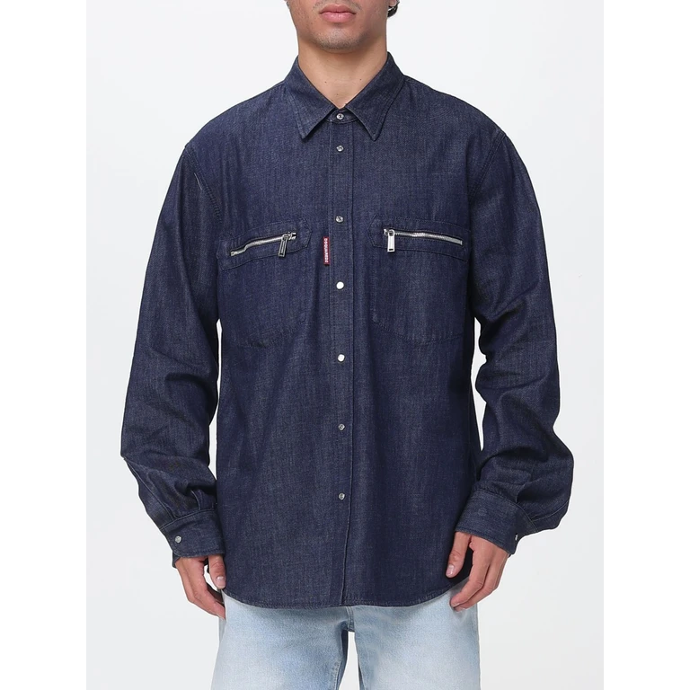 Shirt Men color Blue (S74DM1009D30029470)