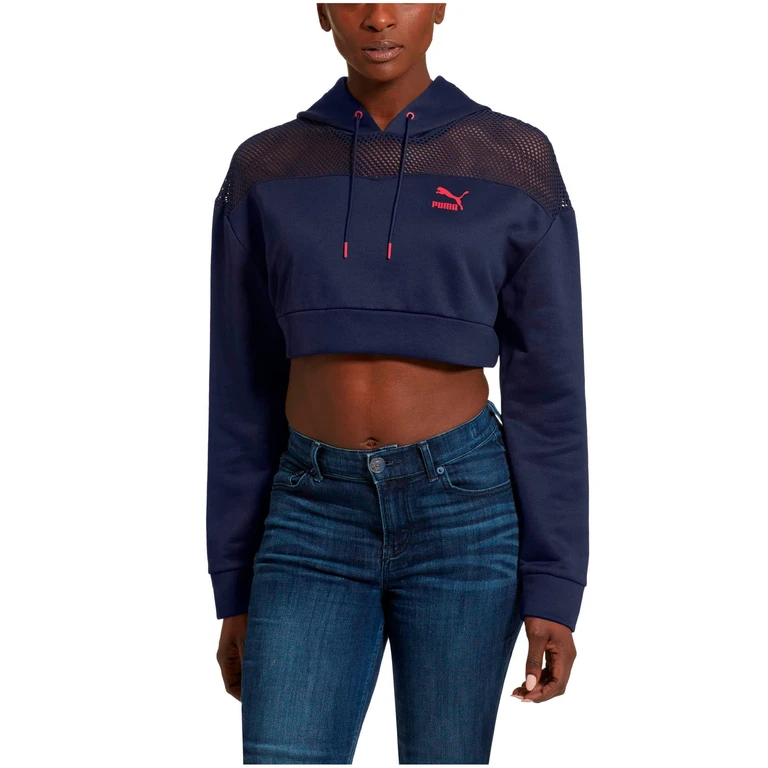 Women's Flourish Cropped Hoodie Hoodies