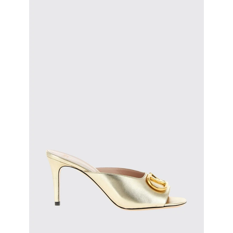 Heeled Sandal Woman color Gold (W0S0NQ4FLQR16)
