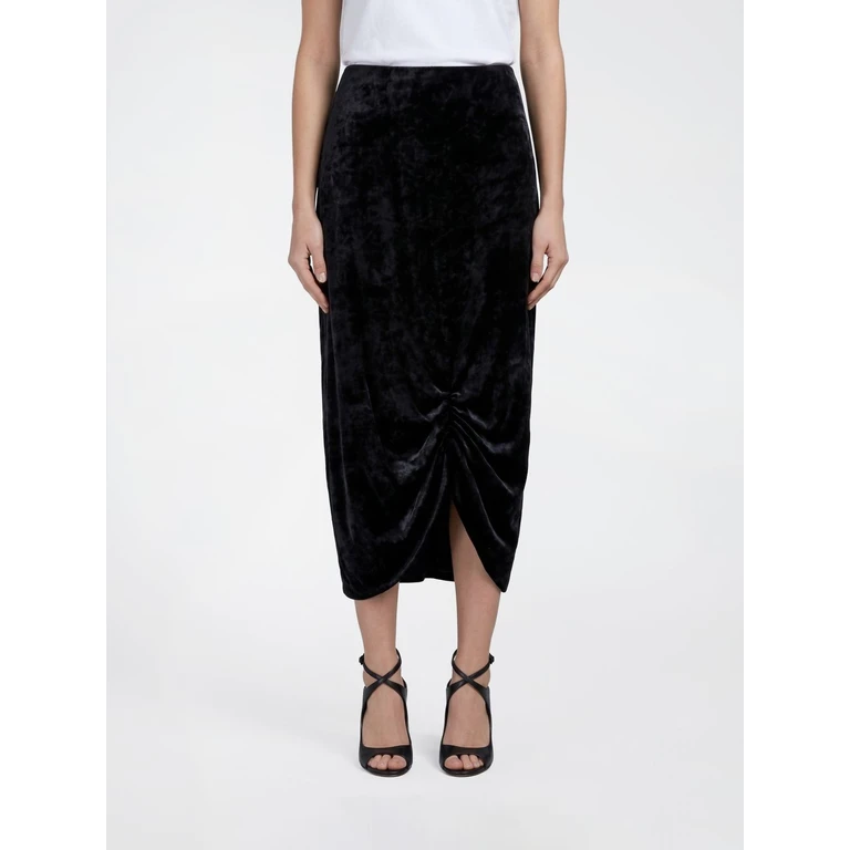 Skirt Woman color Black (8B0RAEZ5A640NO)