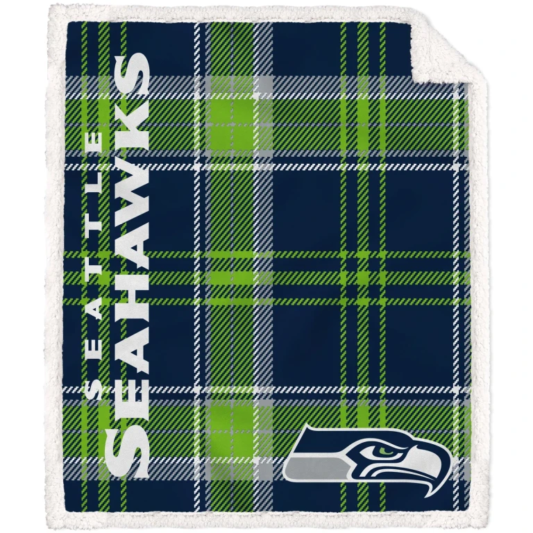 NFL Team Classic Plaid Throw 50x60