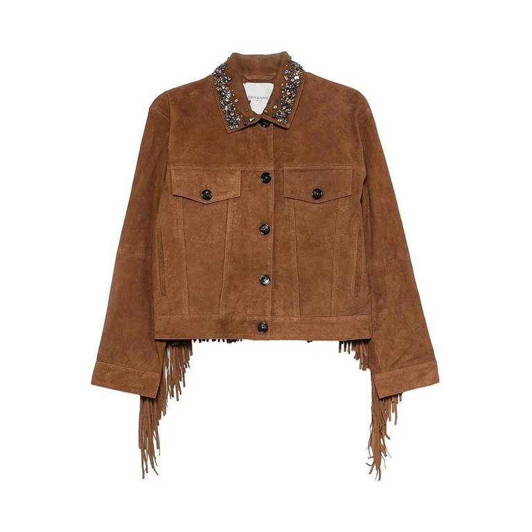 Blouson En Cuir - Beige (D48ED004CGEH0MFB27)