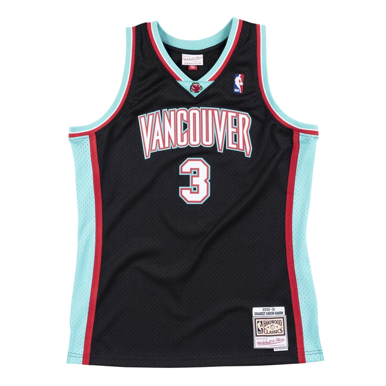 Men's NBA Swingman Jersey Grizzlies 2000 Shareef Adbur-Rahim