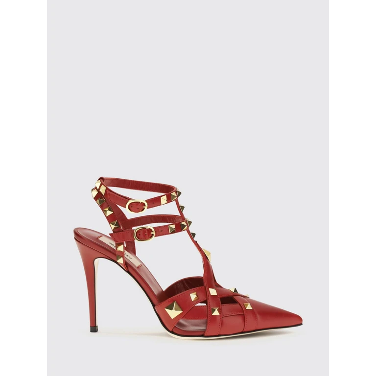 Heeled Sandal Woman color Red (S0NW0JYWBGN)