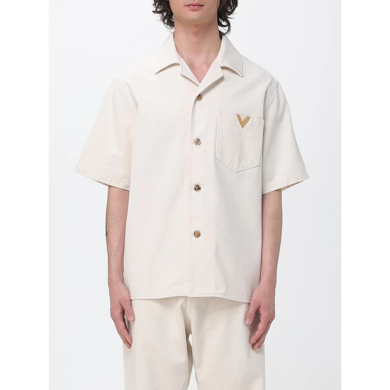 Shirt Men color Ivory (VDBA10B9WA03)