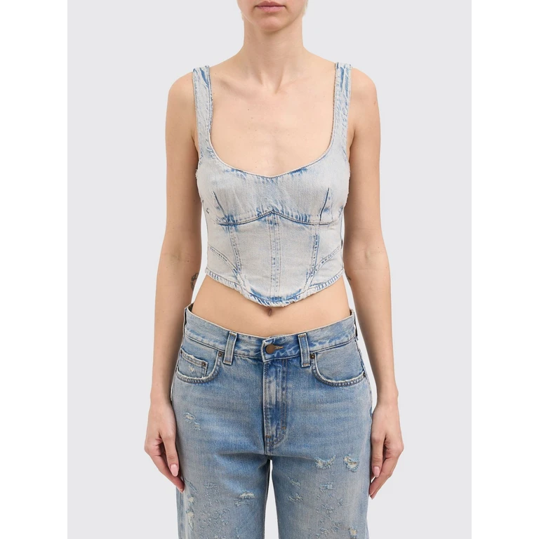 Top Woman color Gnawed Blue (HEW06101DF188L0933)