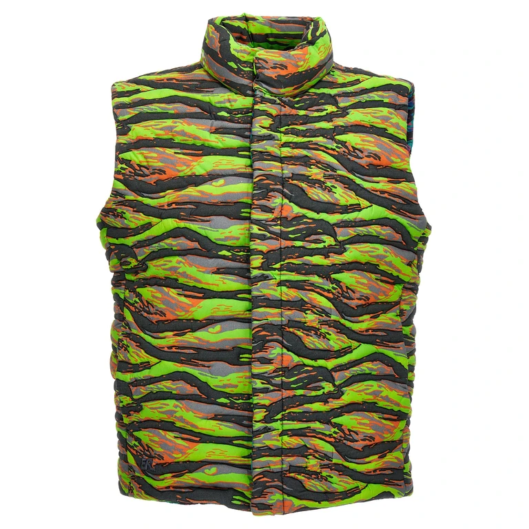 Erl Multicolor Cotton Sleeveless Jacket Clothing - Men