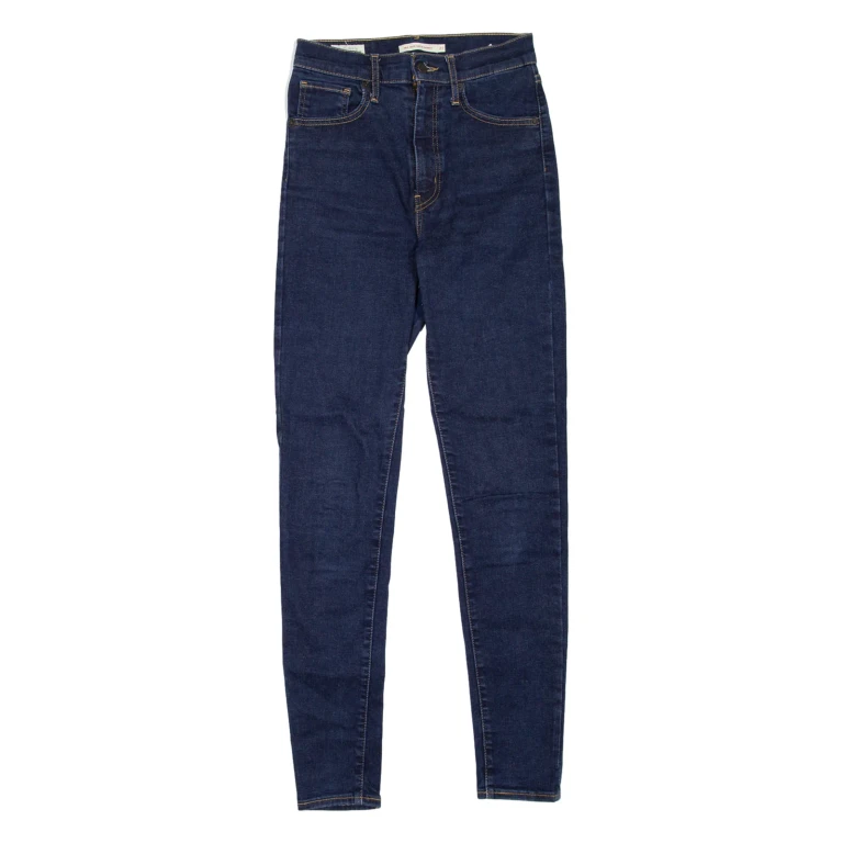 LEVI'S Mile High BIG E Womens Jeans Blue Slim Skinny W27 L30