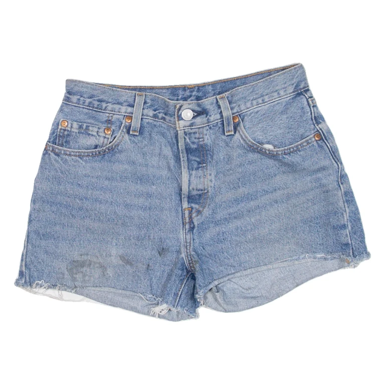 LEVI'S Womens Denim Shorts Blue S W27