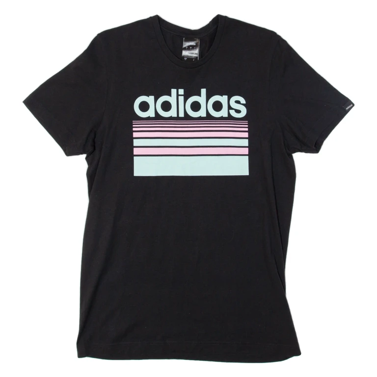 ADIDAS Mens T-Shirt Black S (GG1-290724-17244)