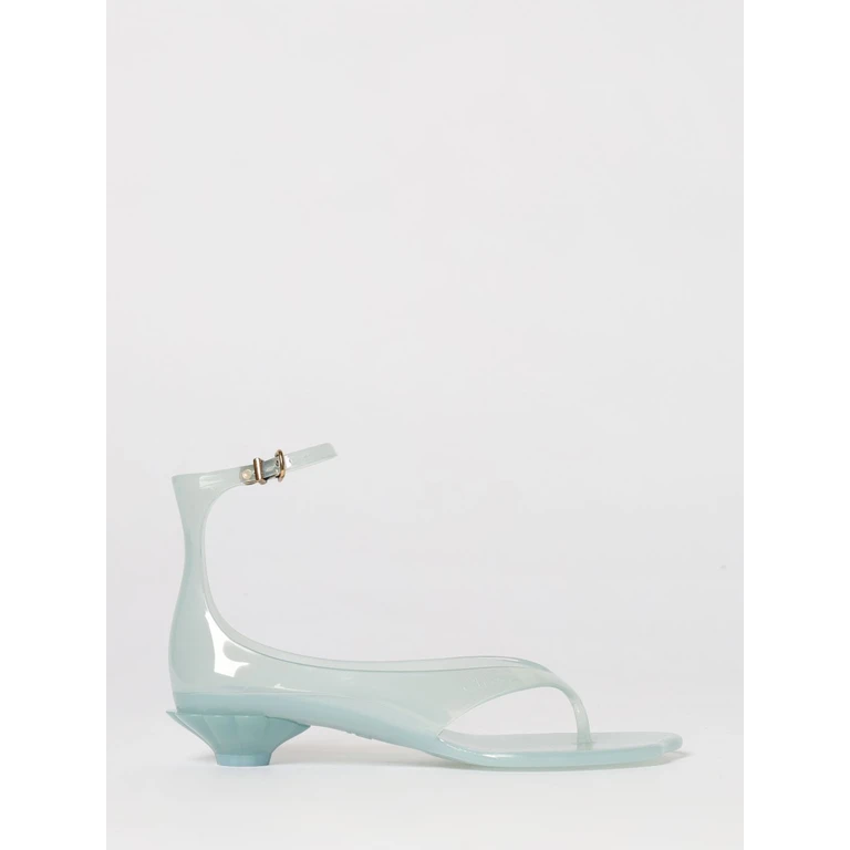 CHLOÉ Heeled Sandal Woman color Gnawed Blue (CHC25U09VRQ33B)