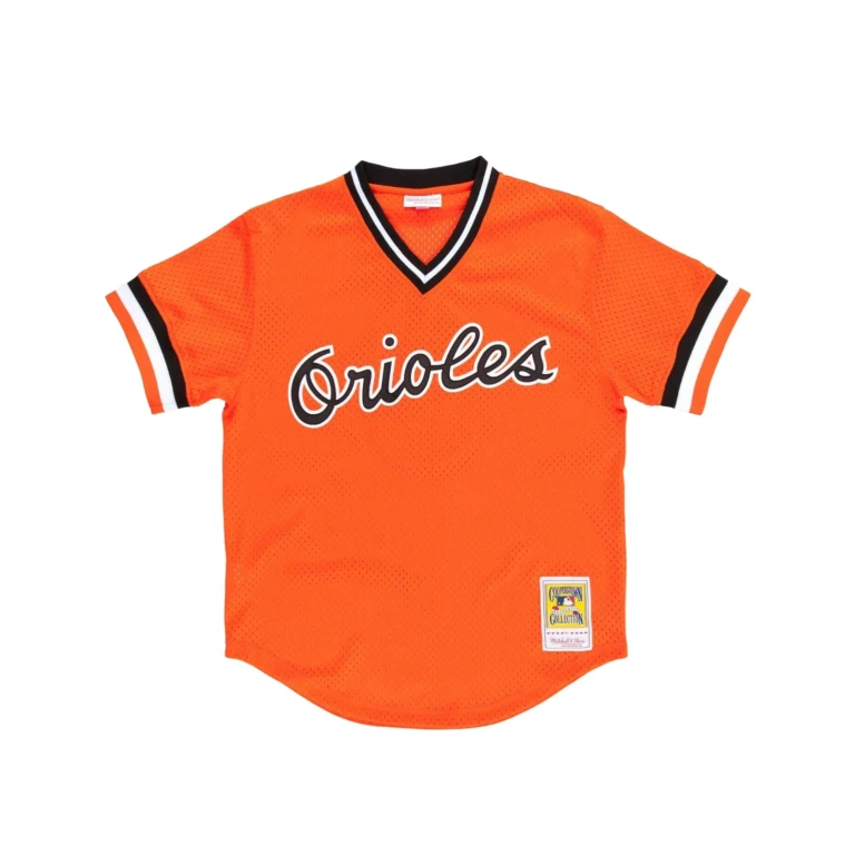 Men's MLB Authentic Bp Jersey - Orioles 1988 Cal Ripken Jr