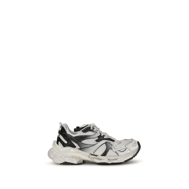Balenciaga Gray Polyethylene Athletic Sneakers - Men