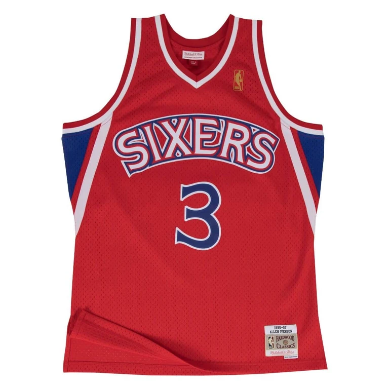 Men's NBA Swingman Road Jersey - 76Ers 96 Allen Iverson