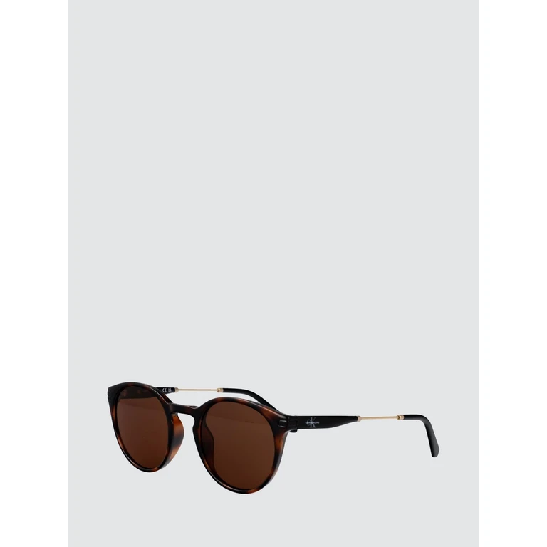 Rounded Tortoiseshell Acetate Sunglasses (CKJ20705SN235)