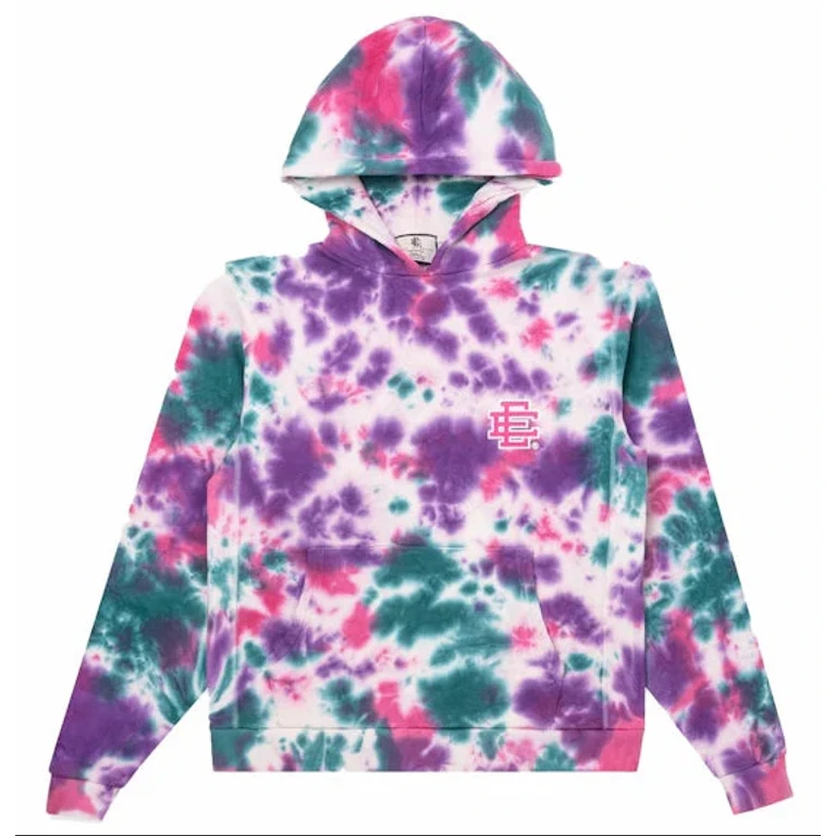 Men's Ee V2 Hoodie Purp Spot Dye Ss22 Sweaters