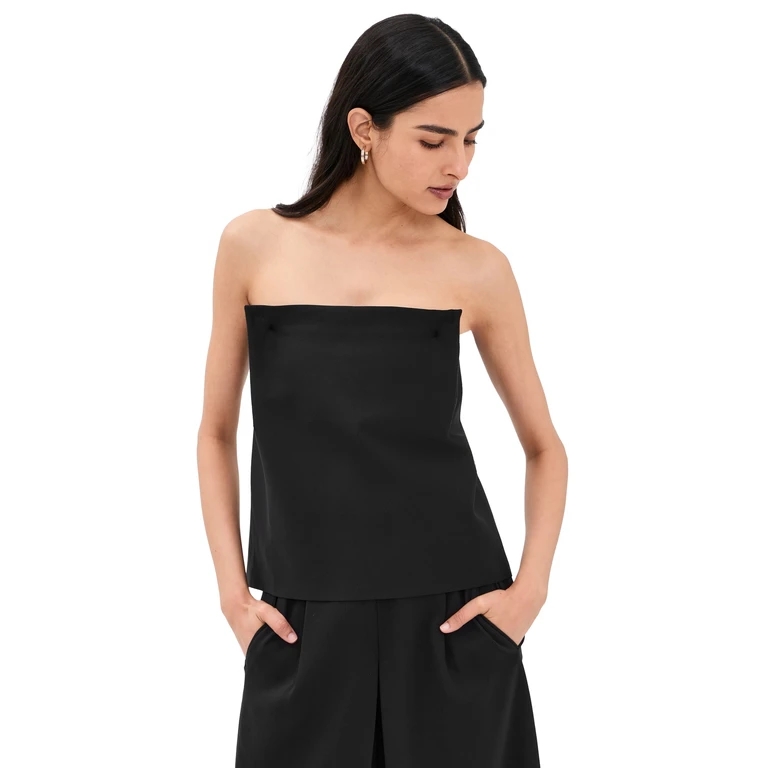 House of Dagmar Square Tube Top Black 40