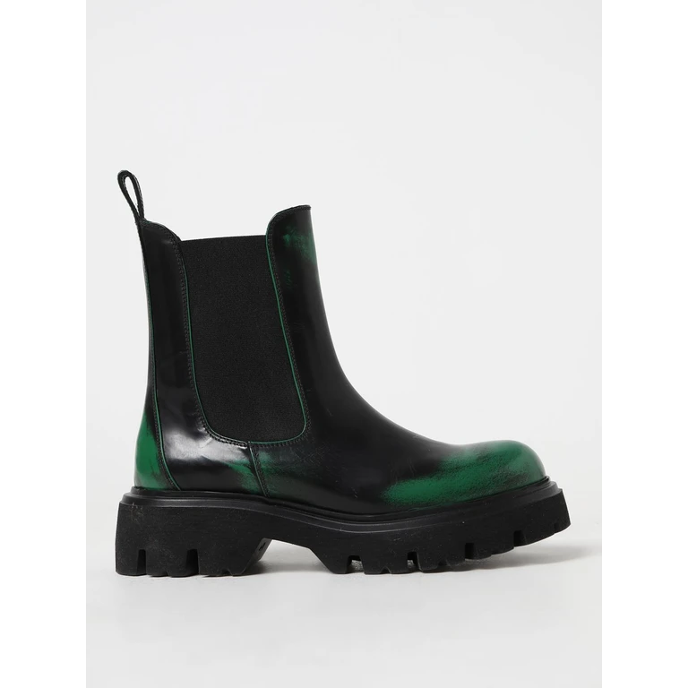 MSGM ankle boots in used effect leather (3541MDS27492199)