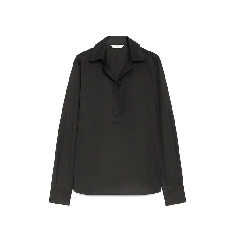 Max Mara Black Cotton Shirt - Women