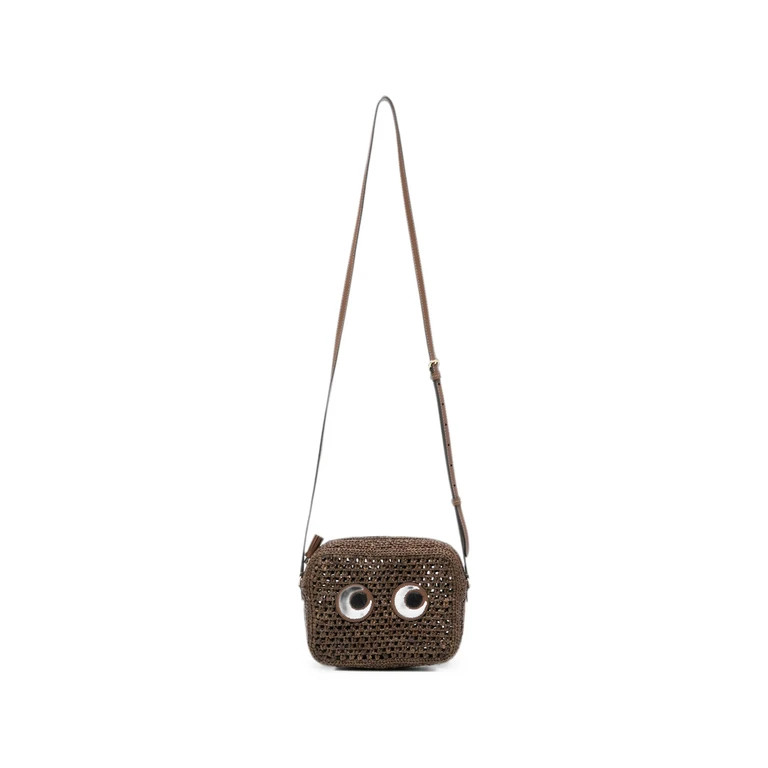 Eyes-motif Cross-body Bag