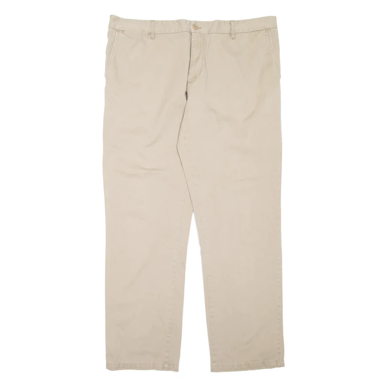 CARHARTT Johnson Pant Mens Trousers Beige Regular Tapered W40 L34