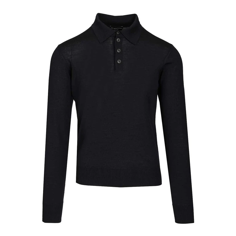 Emporio Armani Polo - Bleu (EM005804AF25400UB102)