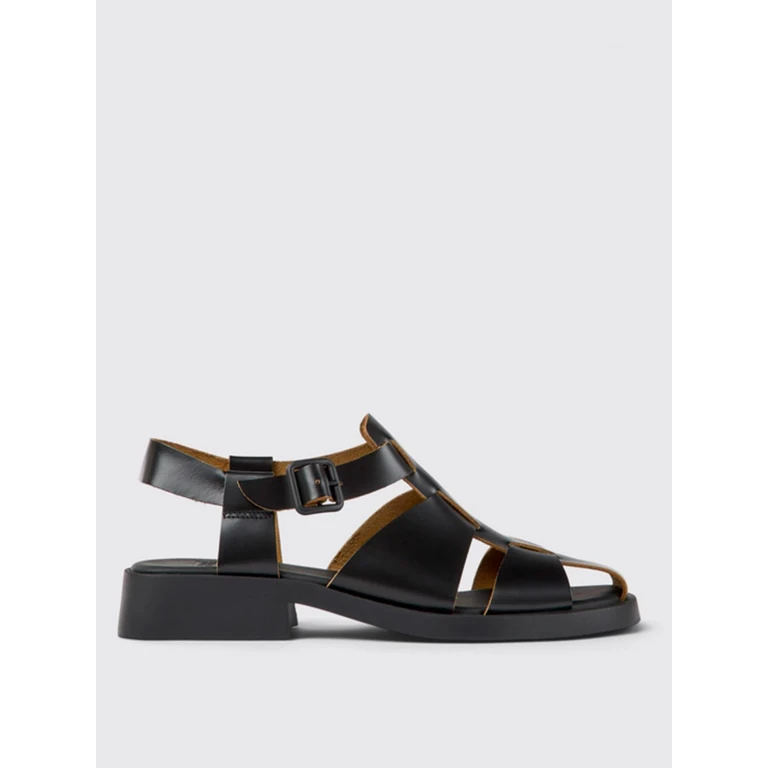 Dana sandals in leather (K201489-001DANA0)