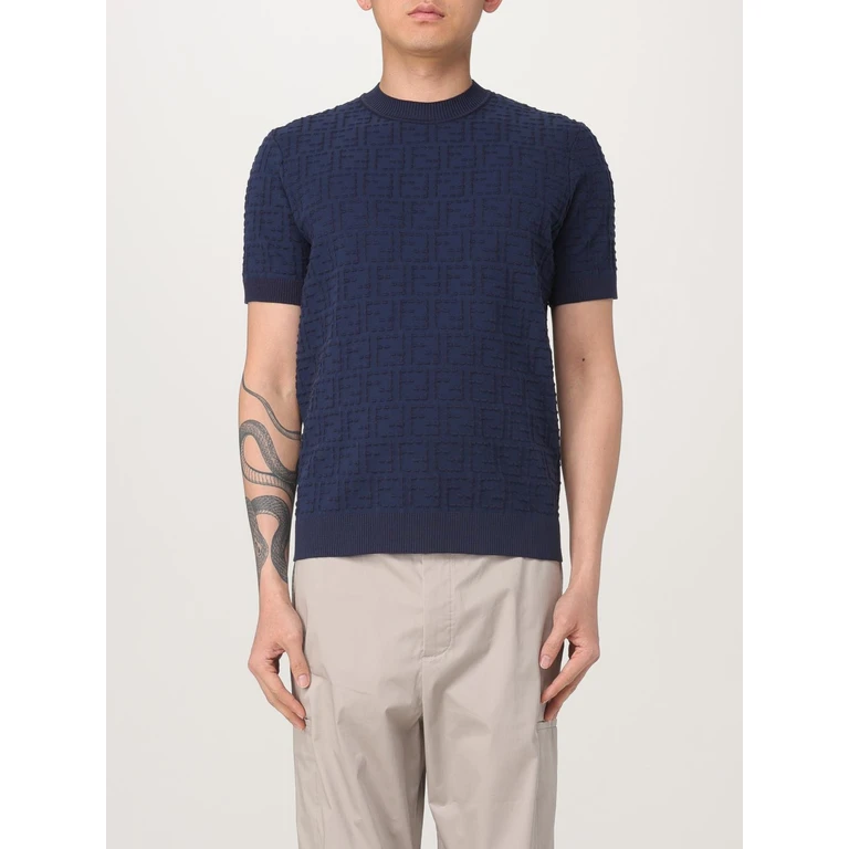FENDI T-Shirt Men color Blue (FZX051AU7OF0ZNZ)