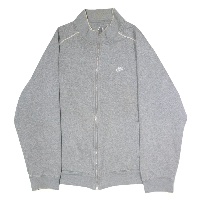 NIKE Mens Track Jacket Grey XL