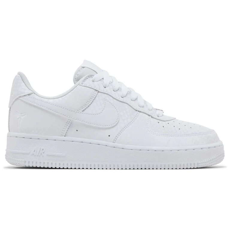 Men's Air Force 1 Low 'Kobe Bryant Forever White' Sneakers