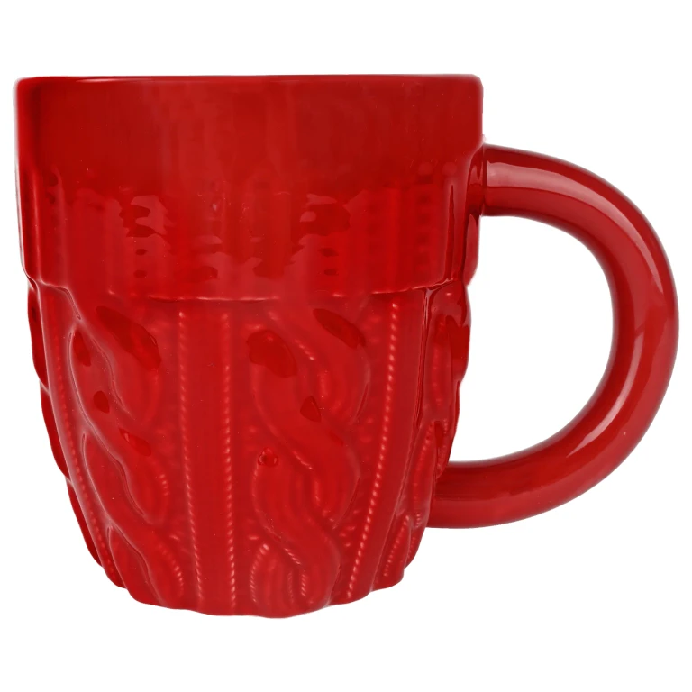 Red Sweater 18 oz Figural Coffee Mug