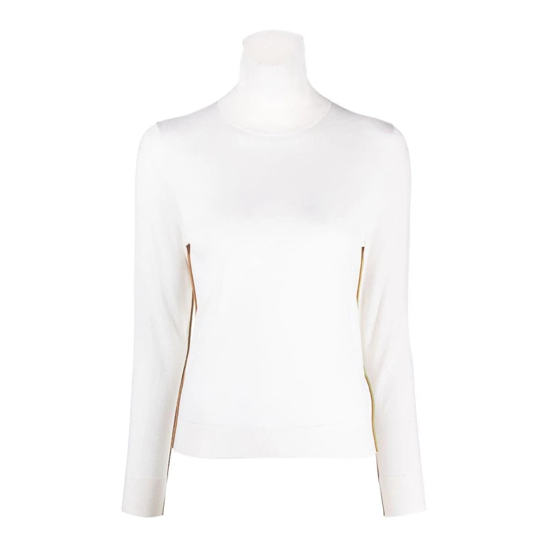 Paul Smith Pull Col Rond - Blanc