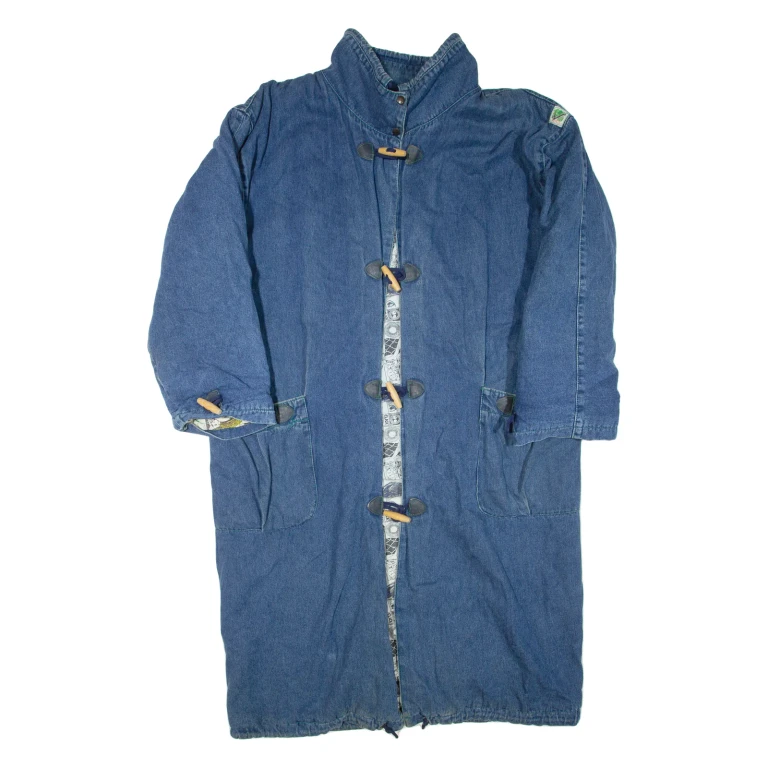 Womens Denim Jacket Blue L