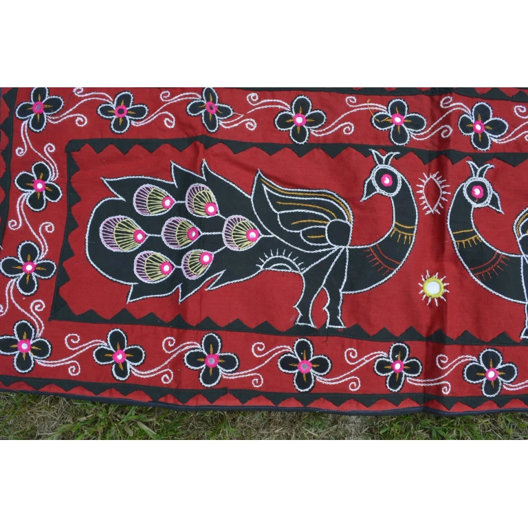 Mandala Upcycled Wall Hanging Home Decor Boho Tapestry