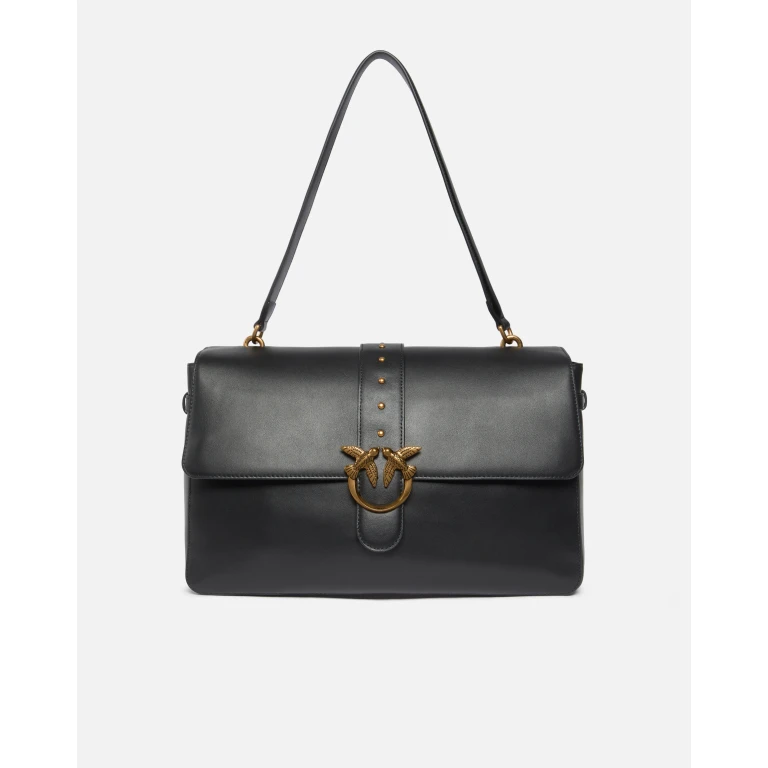 Pinko Maxi Love Bag Slouchy Borsa a spalla in pelle