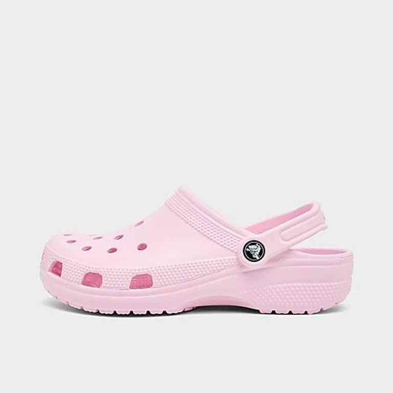 Big Kids Classic Clog Shoes in Pink Milk Size: 4.0