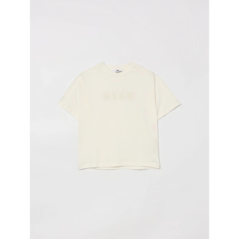 MSGM KIDS T-Shirt Kids color White (S6MSJUTH151002)