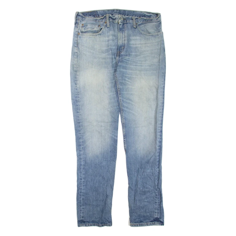 LEVI'S 511 Jeans Mens Blue Slim Straight Stone Wash W36 L34