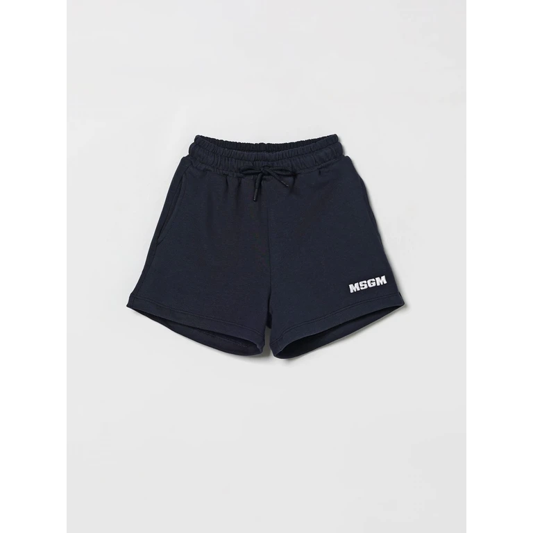 MSGM Kids Cotton Jogging Shorts (S6MSJUBE013MS072)