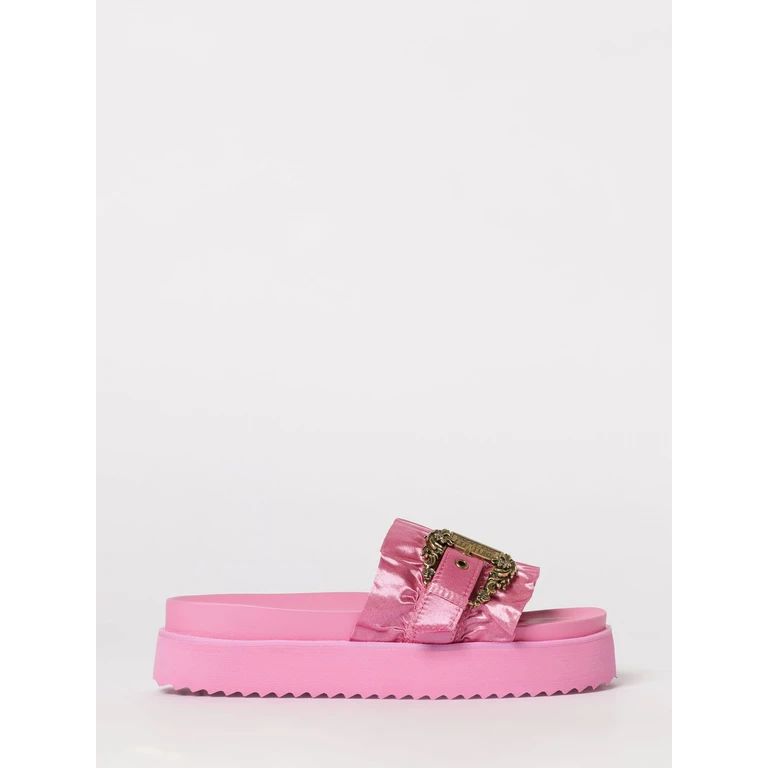 Heeled Sandal Woman color Pink (80VA3SM5ZS185499)