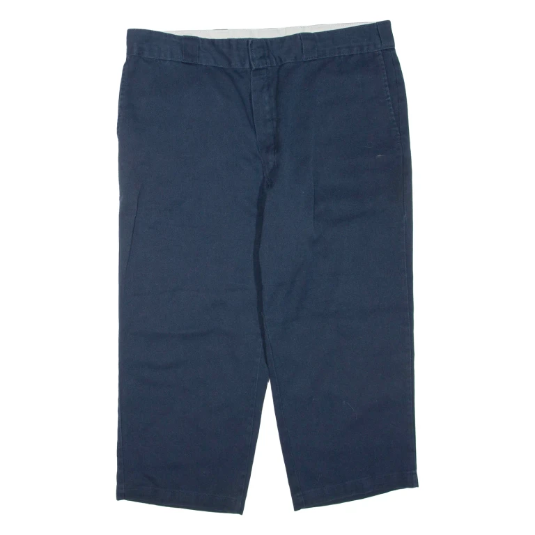 DICKIES Mens Trousers Blue Regular Tapered W40 L24