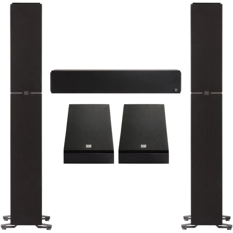 Dymension 7-Channel Surround Sound System - Bundle with (2) DM60 Towers, (1) DM10 Center Channel, and (4) DM95 Rear Speakers (Bundle)