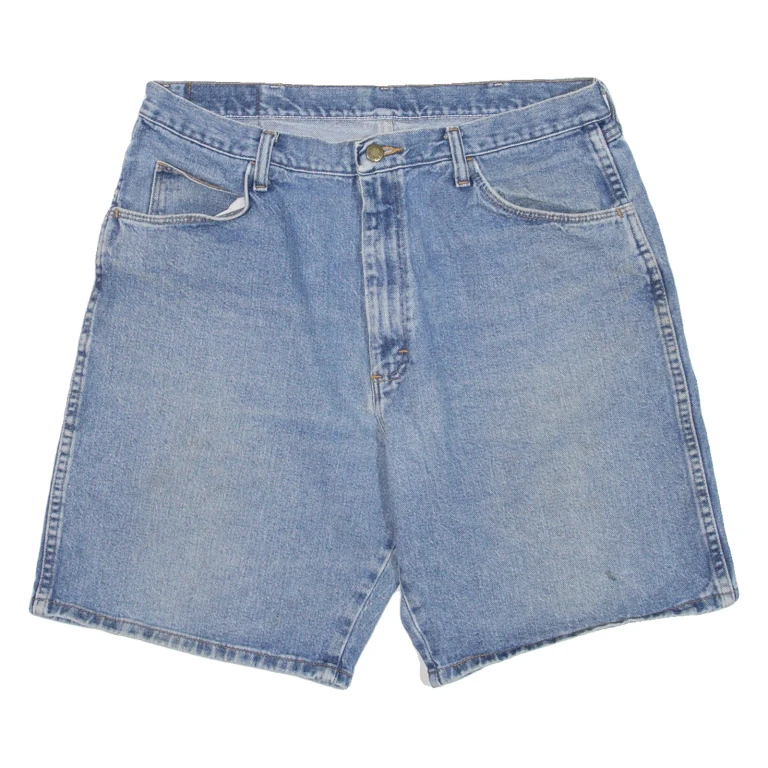 WRANGLER Mens Jorts Shorts Blue L W36