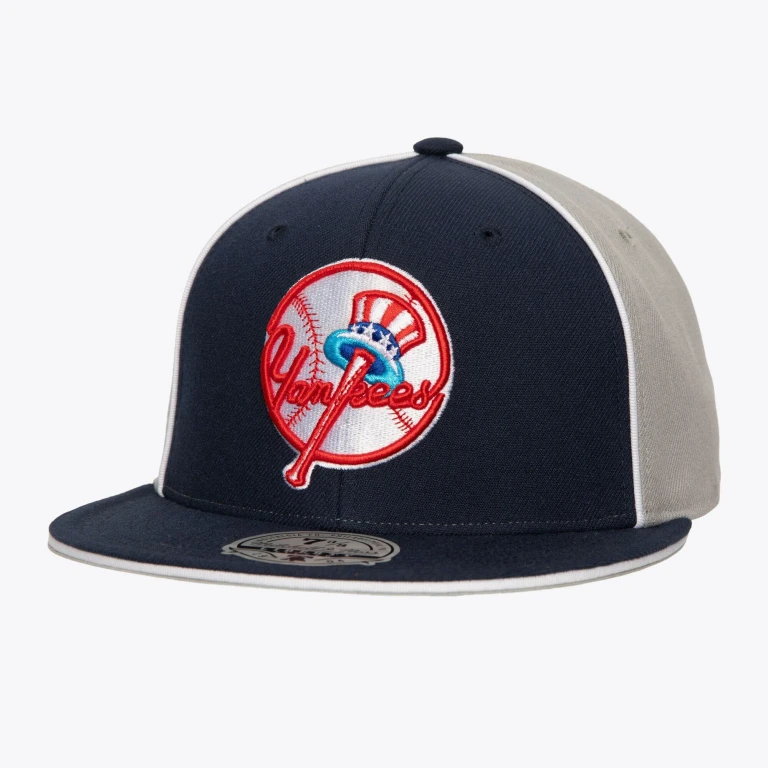 Men's MLB Pipe Down Fitted Coop Yankees Fitted Caps