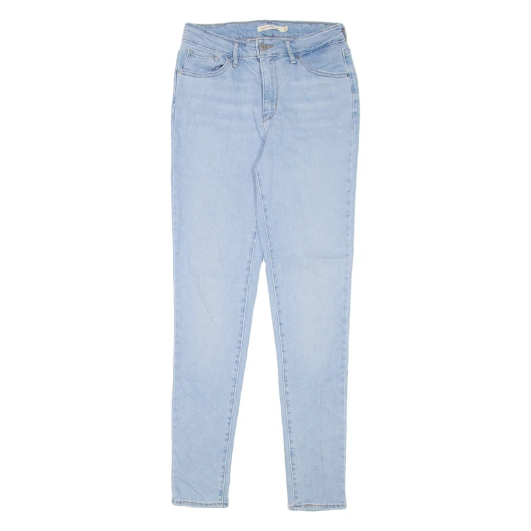 LEVI'S 721 HIgh Rise Womens Jeans Blue Slim Skinny W26 L30