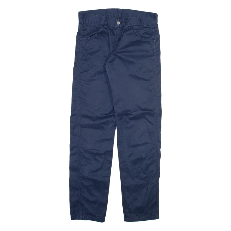 CARHARTT Mens Trousers Blue Regular Straight W28 L32