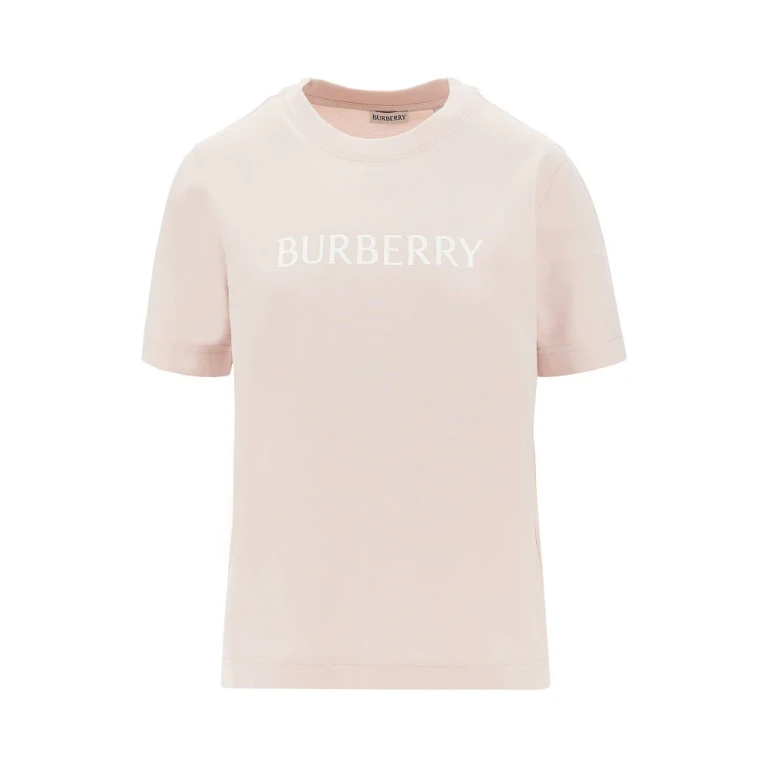 BURBERRY Logo print T-shirt Woman S
