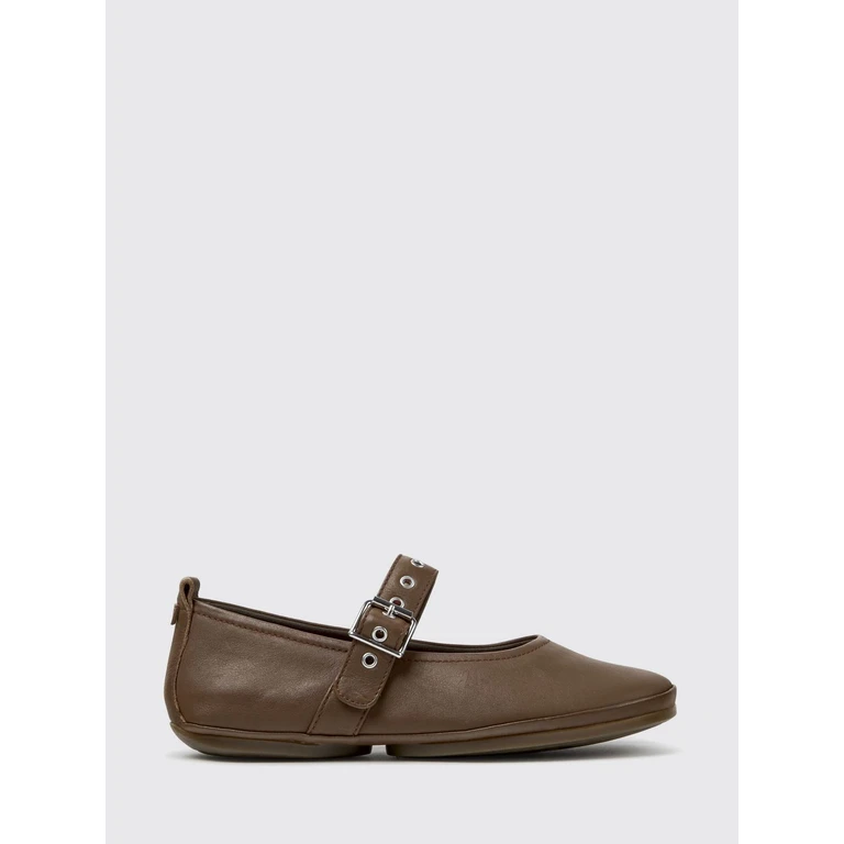 Casi Myra Mary Jane Ballet Pumps in Recycled PET with Adjustable Strap (K201962-004RIGHTNINA0)